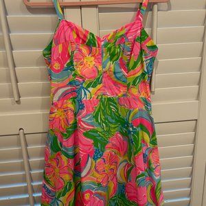 Lilly Pulitzer Fit and Flare Dress with Pockets